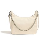 Women Fashion Casual Solid Color Chain Large Capacity Shoulder Bag - Image 6
