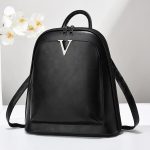 Wholesale Women Leisure Schoolbag Pu Shell Backpack - Image 7