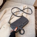 Women Fashion Casual Solid Color Shoulder Bag - Image 6