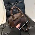 Wholesale Women Fashion Casual Solid Color Lock Shoulder Bag - Image 6