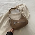 Wholesale Simple Denim Underarm Bag - Image 7