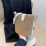 Bohemian Style Woven Casual Shoulder Bag - Image 8