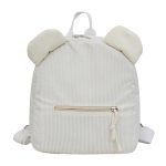 Wholesale Women Corduroy Casual Simple Backpack - Image 7