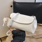 Fashion Solid Color Square Shoulder Bag - Image 7