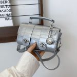 Women Fashion Casual Simple Rectangular Shoulder Bag