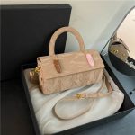 Women Fashion Casual Solid Color Pu Rectangular Shoulder Bag - Image 6