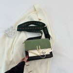Women Fashion Casual Splicing Small Square Shoulder Bag - Image 6