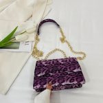 Women Fashion Retro Leopard Small Square Shoulder Bag - Image 6