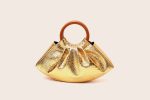 Women Fashion Elegant Solid Color Pleated Cloud Handbag - Image 6