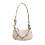 Women Fashion Solid Color Simple Chain Shoulder Bag - Image 6
