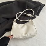 Women Casual Solid Color Simple Small Square Shoulder Bag - Image 7