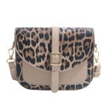 Women Fashion Elegant Leopard Shoulder Bag - Image 6