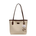 Wholesale Women Fashion Casual Simple Large Capacity Tote Bag - Image 6