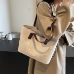 Wholesale Women Fashion Casual Simple Large Capacity Tote Bag - Image 7