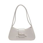 Wholesale Fashionable Simple Solid Color Shoulder Underarm Bag - Image 7
