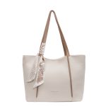 Wholesale Women Casual Simple Large Capacity Ribbon Tote Bag - Image 7