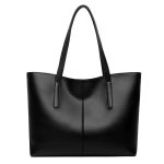 Wholesale Women Simple Solid Color Large Capacity Tote Bag - Image 7