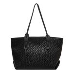Wholesale Women Fashion Casual Simple Large Capacity Woven Tote Bag - Image 7