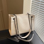 Wholesale Women Fashion Casual Solid Color Soft Leather Large Capacity Tote Bag - Image 7