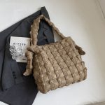 Women Fashion Casual Solid Color Large-Capacity Shoulder Bag - Image 7