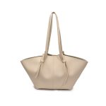 Wholesale Women Fashion Casual Solid Color Pleated Large Capacity Tote Bag - Image 7