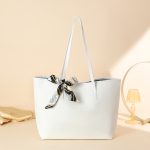 Wholesale Simple Solid Color Large Capacity Tote Bag - Image 6