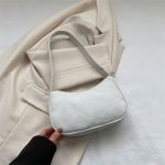Wholesale Solid Color Simple Fashion Underarm Bag - Image 8