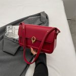 Wholesale Fashion Solid Color Flip Square Shoulder Bag - Image 7