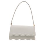 Wave Design Women Candy Color Underarm Bag - Image 7