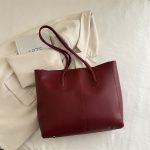 Wholesale Women Fashion Simple Solid Color Large Capacity Tote Bag Two-Piece Bag Set - Image 7