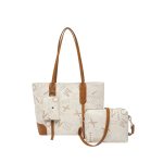 Wholesale Women Fashion Letter Printed Large Capacity Tote Bag Three-Piece Bag Set - Image 7