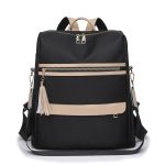 Wholesale Women Fashion Casual Color Blocking Large Capacity Backpack - Image 7