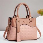 Wholesale Women Casual Solid Color Shoulder Handbag Bag - Image 3