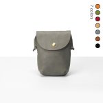 Wholesale Women Simple Solid Color Leather Flap-On Mini Crossbody Bag - Image 7