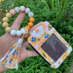 Wholesale Fashion Printed Leather Silicone Bead Bracelet Wallet - Image 7