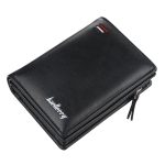 Men Zipper Short Wallet Multi-Card Fashion Vertical Mini Purse - Image 7