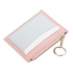 Men Multi-Card Card Holder Zipper Mini Coin Purse Stitching Pu Wallet - Image 7