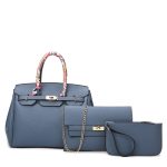 Wholesale Women Retro Litchi Handbag Sets - Image 11