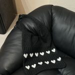 Wholesale Women Fashion Casual Knitted Love Large Capacity Shoulder Bag - Image 15