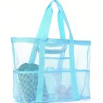 Wholesale Large Capacity Mesh Multi-Functional Swimming Bag Storage Tote Bag - Image 16