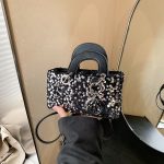Wholesale Summer Shiny Sequin Pearl Strap Crossbody Mini Bag - Image 16