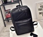 Casual Men Travel Bag Large Capacity Pu Leather Backpack - Image 16