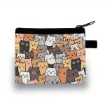 Creative Cat Print Coin Storage Wallet - Image 11