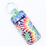 Women Personalized Creative Leopard Flower Butterfly Perfum Bottle Keychain Bag - Image 14