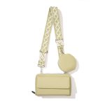 Women Fashion Simple Solid Color Wallet Pendant Square Crossbody Bag - Image 10