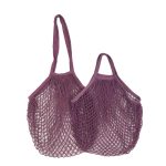Wholesale Fashion Casual Solid Color Cotton Knitted Shopping Net Bag Beach Bag - Image 17
