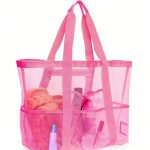 Wholesale Large Capacity Mesh Multi-Functional Swimming Bag Storage Tote Bag - Image 18