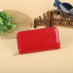 Wholesale Women Fashion Pattern Printed PU Long Purses - Image 18
