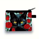Creative Cat Print Coin Storage Wallet - Image 12