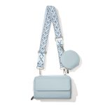 Women Fashion Simple Solid Color Wallet Pendant Square Crossbody Bag - Image 11